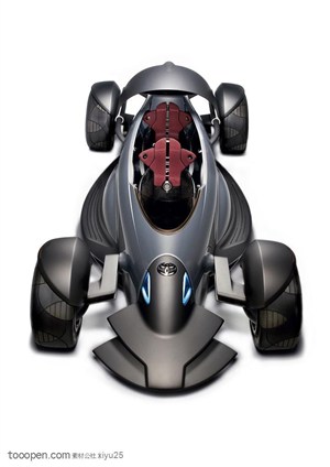 丰田汽车-科技感强烈的赛车