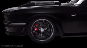 福特汽车-黑色的肌肉车轮毂