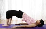 瑜伽美女-臀部提升运作