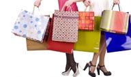 商业购物--各种各样的购物手提袋