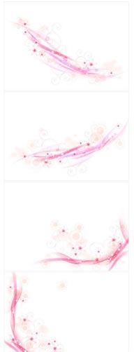 花纹库-时尚艳丽花纹花朵牡丹玫瑰盛开底纹图案主题矢量素材