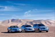 卡迪拉克汽车-沙漠中的卡迪拉克