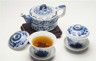 茶艺文化-一套青花茶具